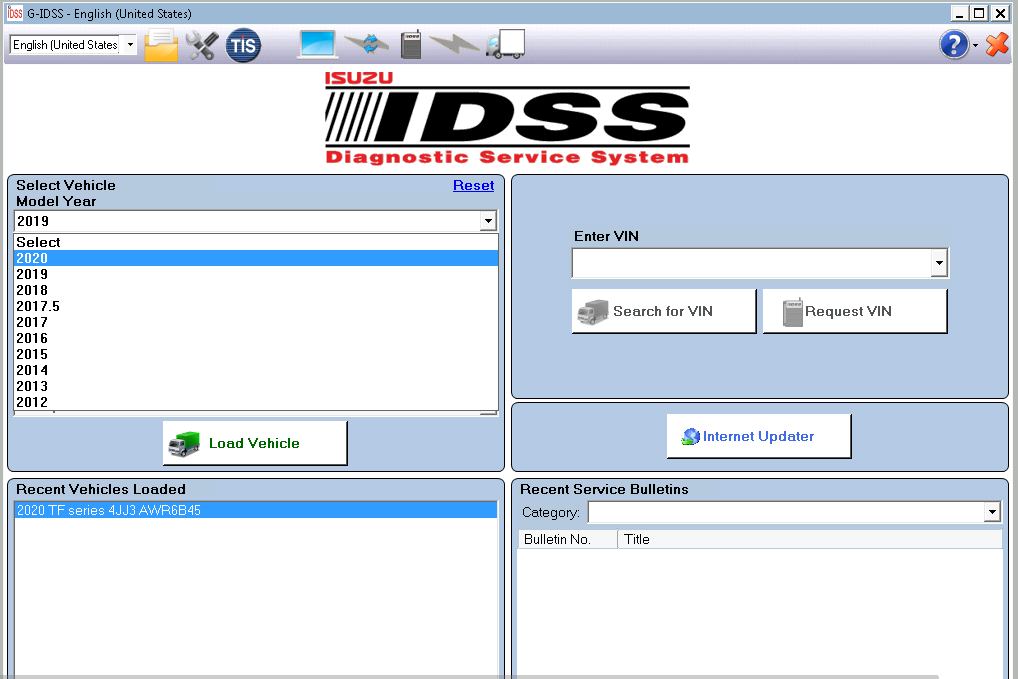 ISUZU TRUCK DIAGNOSTIC KIT (J2534) Genuine NEXIQ USB3 wifi link