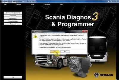 SDP3 2.57.1 09.2023 for Scania VCI 2/3 SDP3 Trucks/Buses REMOTE INSTALL VERSION